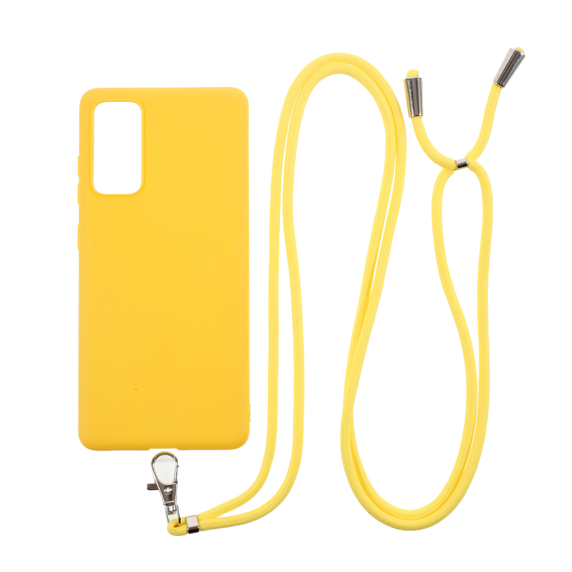 Solid Color Candy TPU Cover with Lanyard for Samsung Galaxy S20 FE/S20 Fan Edition/S20 FE 5G/S20 Fan Edition 5G - Yellow, Galaxy S20 FE
Solid Color Candy TPU Cover with Lanyard for Samsung Galaxy S20 FE/S20 Fan Edition/S20 FE 5G/S20 Fan Edition 5G - Yellow, Galaxy S20 FE