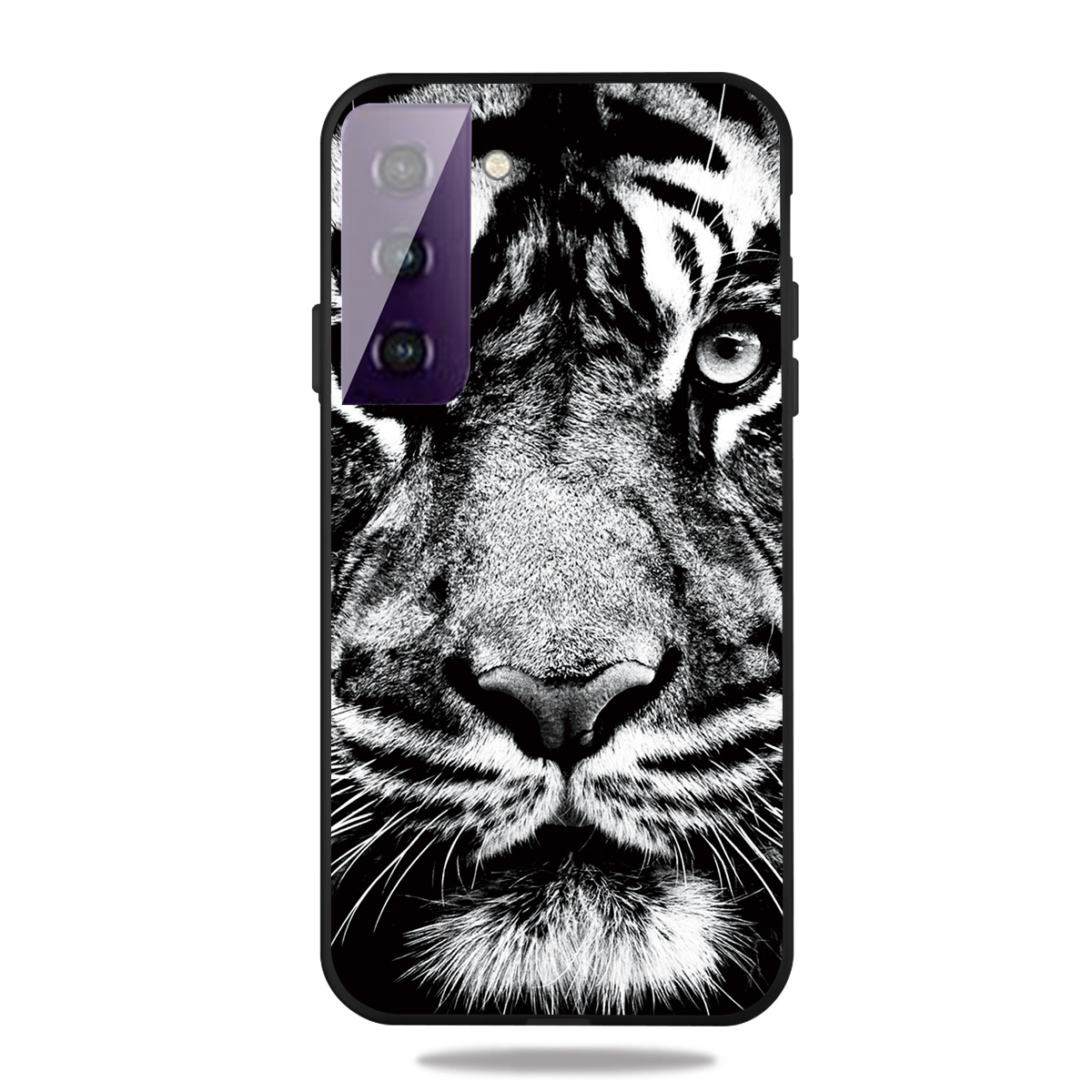 Матовая Оболочка Корпуса TPU с Печатью на Черном Фоне Для Samsung Galaxy S21 4G/5G - Тигр, Galaxy S21 5G
Матовая Оболочка Корпуса TPU с Печатью на Черном Фоне Для Samsung Galaxy S21 4G/5G - Тигр, Galaxy S21 5G