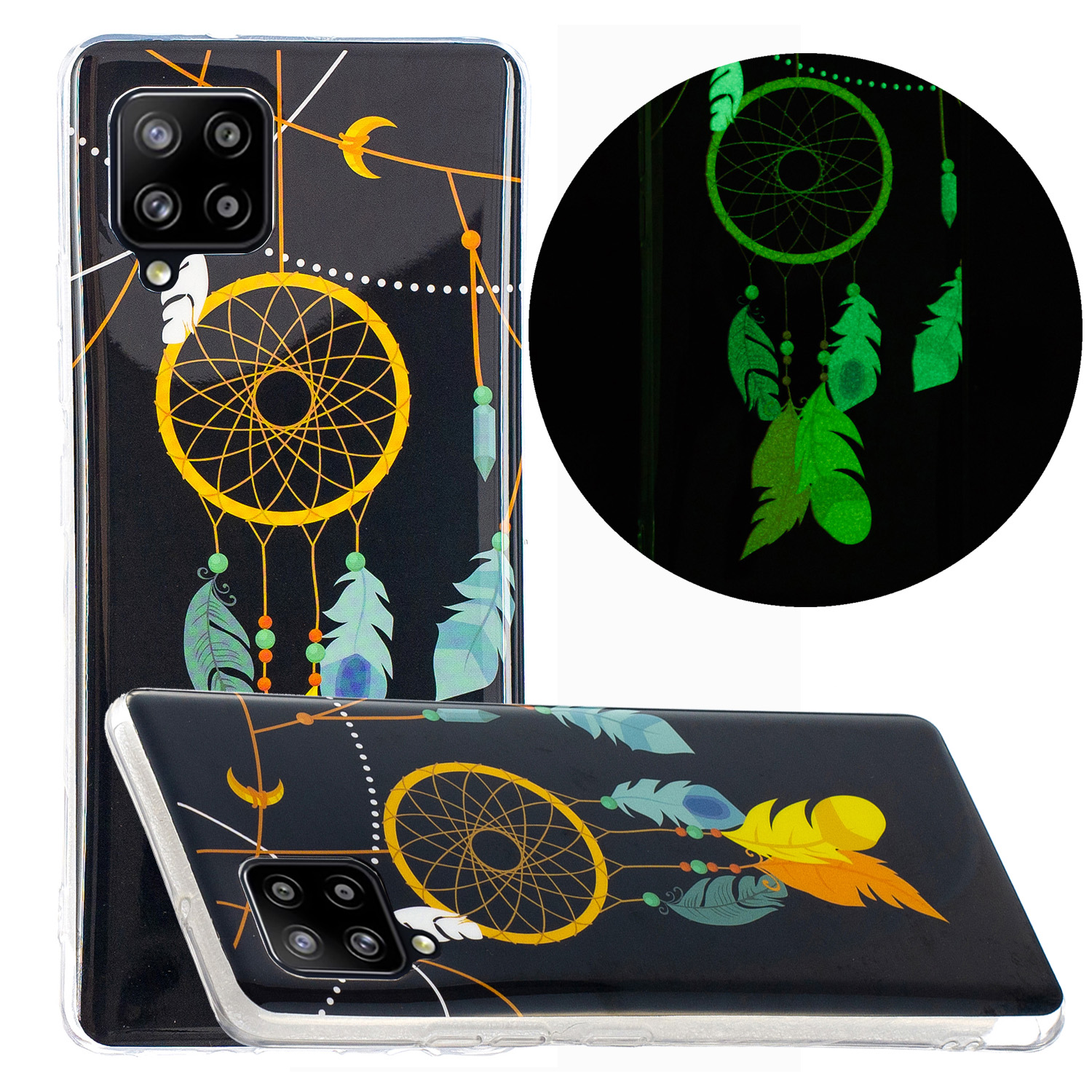 Unique Noctilucent IMD Soft TPU Protector for Samsung Galaxy A42 5G Phone Cover - Dreamcatcher, Galaxy A42 5G
Unique Noctilucent IMD Soft TPU Protector for Samsung Galaxy A42 5G Phone Cover - Dreamcatcher, Galaxy A42 5G