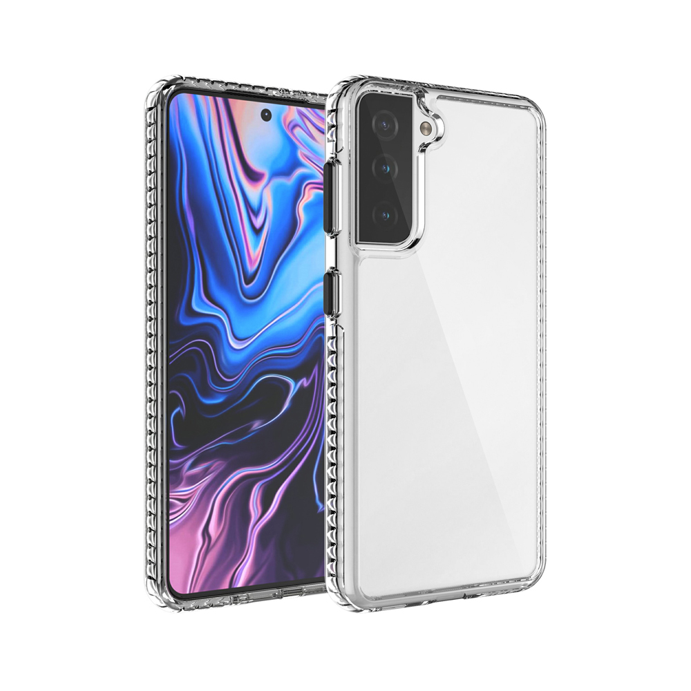 Shock-proof Super Clear Phone Case for Samsung Galaxy S21+ 5G - Transparent/Black, Samsung Galaxy S21+
Shock-proof Super Clear Phone Case for Samsung Galaxy S21+ 5G - Transparent/Black, Samsung Galaxy S21+