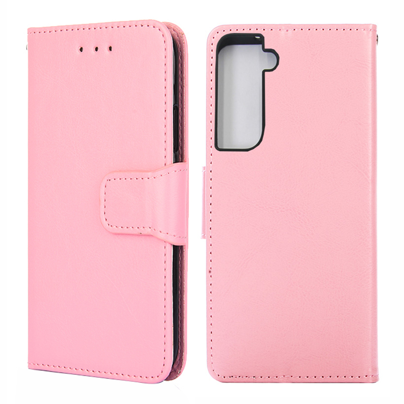 Crazy Horse Texture Leather with Wallet Smartphone Shell for Samsung Galaxy S21+ 5G - Pink, Samsung Galaxy S21+
Crazy Horse Texture Leather with Wallet Smartphone Shell for Samsung Galaxy S21+ 5G - Pink, Samsung Galaxy S21+