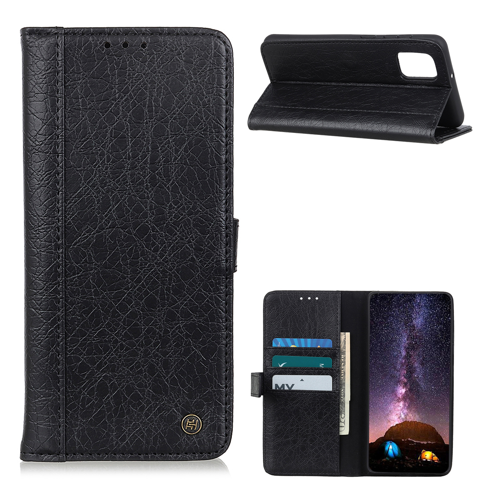 Rhino Texture Split Leather Case with Wallet Stand for Samsung Galaxy A02s (166.5x75.9x9.2mm) - Black, Galaxy A02s (166.5x75.9x9.2mm)
Rhino Texture Split Leather Case with Wallet Stand for Samsung Galaxy A02s (166.5x75.9x9.2mm) - Black, Galaxy A02s (166.5x75.9x9.2mm)