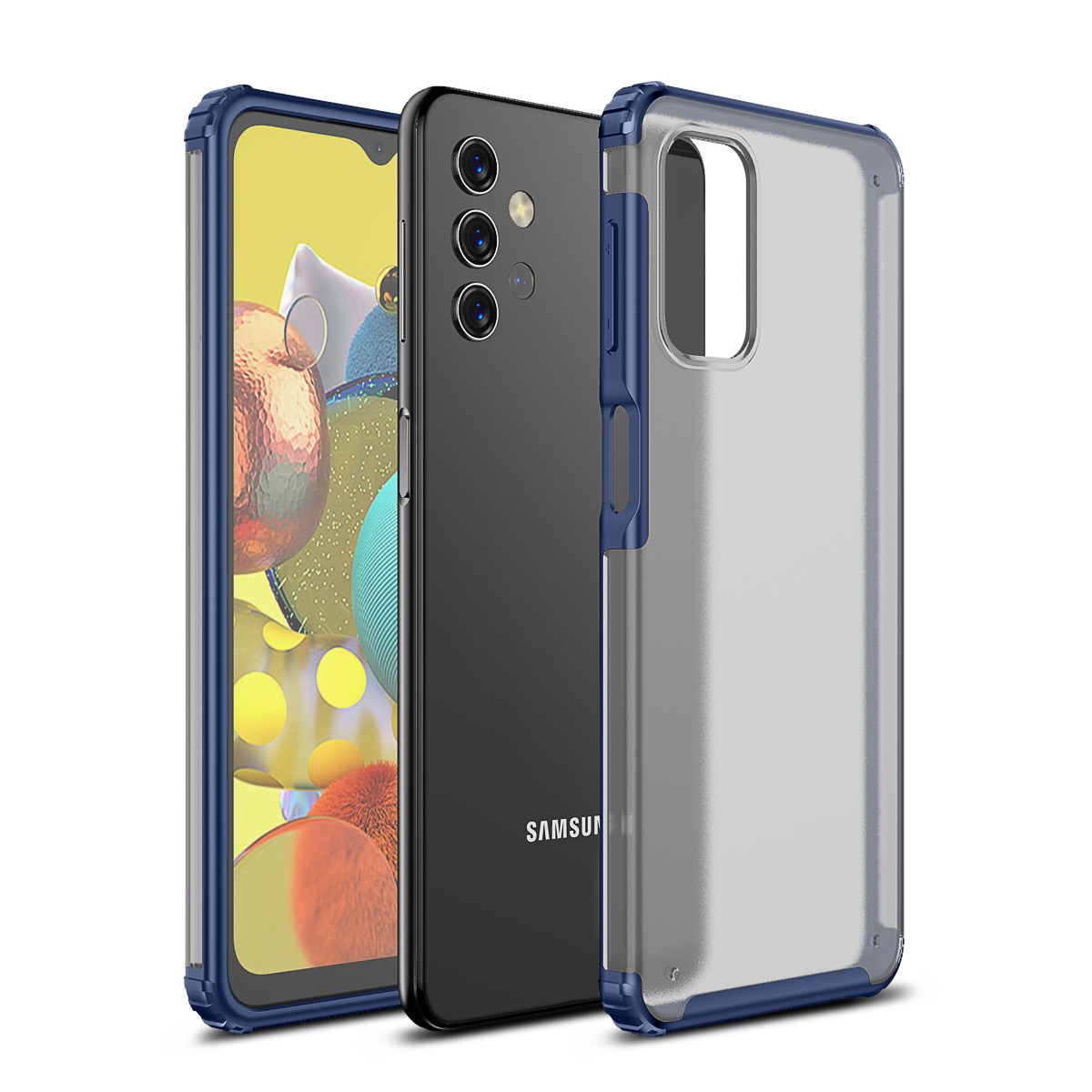 Armor Series Matte PC + TPU Hybrid Phone Case for Samsung Galaxy A32 5G / M32 5G - Blue, Galaxy A32 5G
Armor Series Matte PC + TPU Hybrid Phone Case for Samsung Galaxy A32 5G / M32 5G - Blue, Galaxy A32 5G
