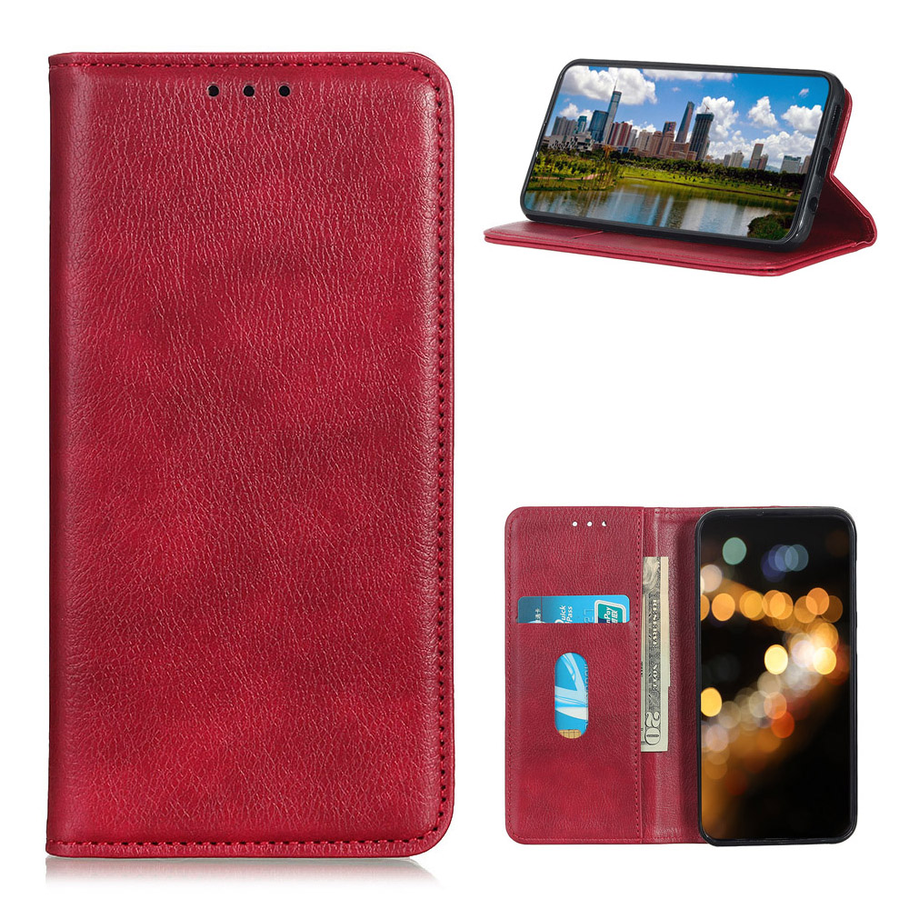 For Samsung Galaxy A72 5G Auto-absorbed Litchi Texture Split Leather Wallet Case - Red, Galaxy A72 5G
For Samsung Galaxy A72 5G Auto-absorbed Litchi Texture Split Leather Wallet Case - Red, Galaxy A72 5G