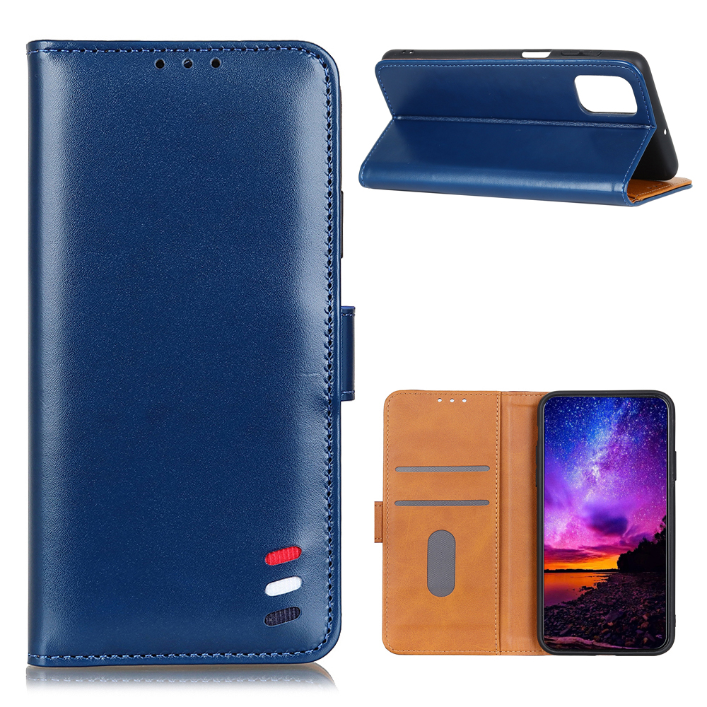 Magnetic Smooth Surface Leather Wallet Phone Protective Cover for Samsung Galaxy A72 4G/5G - Blue, Galaxy A72 5G
Magnetic Smooth Surface Leather Wallet Phone Protective Cover for Samsung Galaxy A72 4G/5G - Blue, Galaxy A72 5G