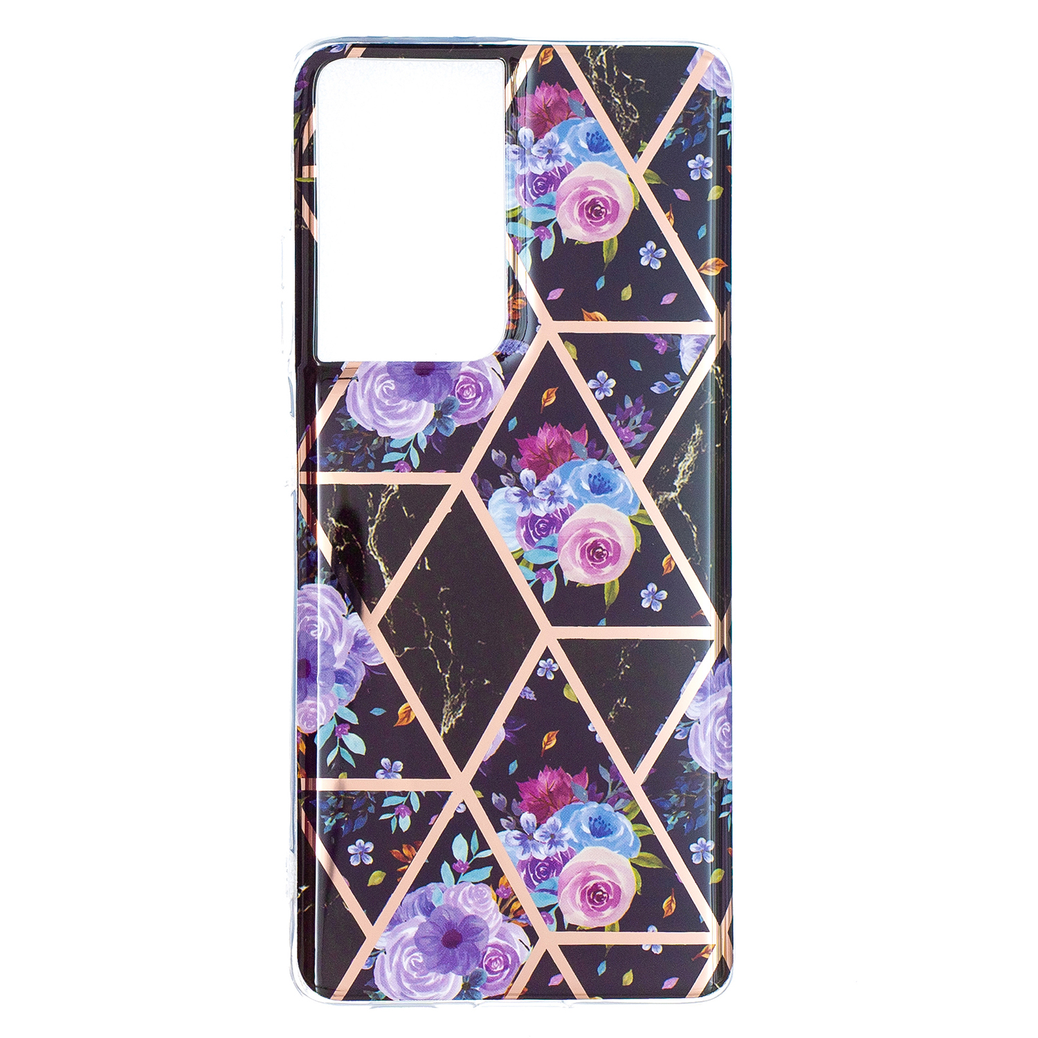 Marble Skin Electroplating IMD TPU Phone Cover Shell for Samsung Galaxy S21 Ultra 5G - Black/Flower, Galaxy S21 Ultra 5G
Marble Skin Electroplating IMD TPU Phone Cover Shell for Samsung Galaxy S21 Ultra 5G - Black/Flower, Galaxy S21 Ultra 5G