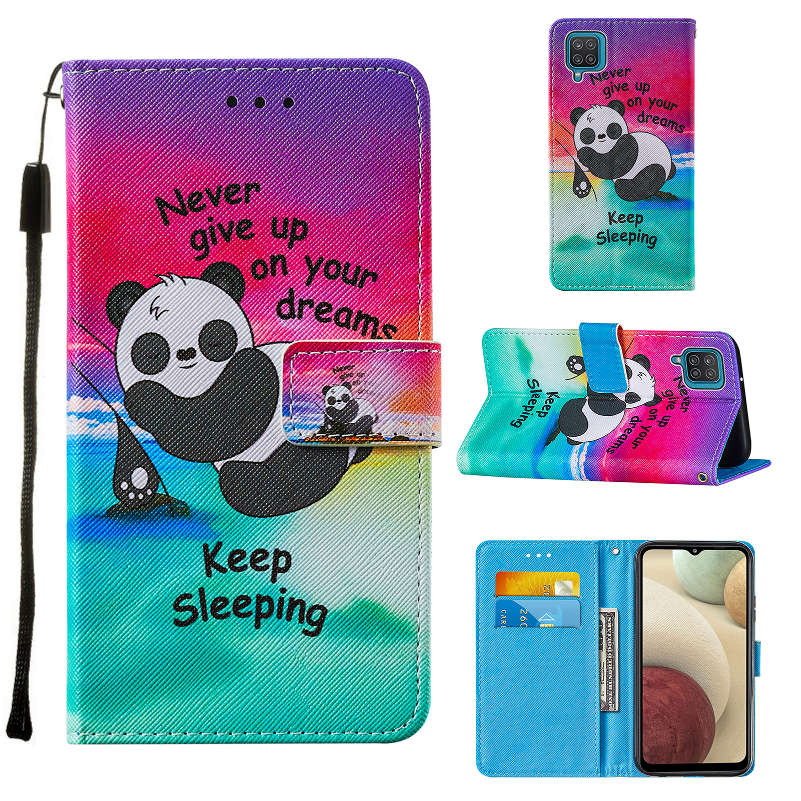 TPU + PU Leather Pattern Printing Phone Stand Cover Case for Samsung Galaxy A12/M12 - Panda, Galaxy A12
TPU + PU Leather Pattern Printing Phone Stand Cover Case for Samsung Galaxy A12/M12 - Panda, Galaxy A12