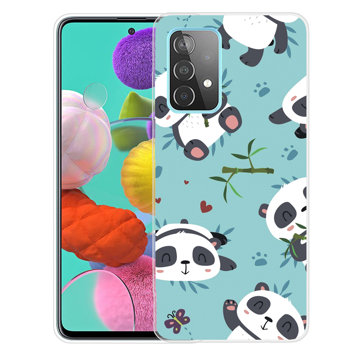 Животные Узор Для Печати Серии Ultra Clear TPU Cover Cover Для Samsung Galaxy A32 5G - Панда, Galaxy A32 5G
Животные Узор Для Печати Серии Ultra Clear TPU Cover Cover Для Samsung Galaxy A32 5G - Панда, Galaxy A32 5G