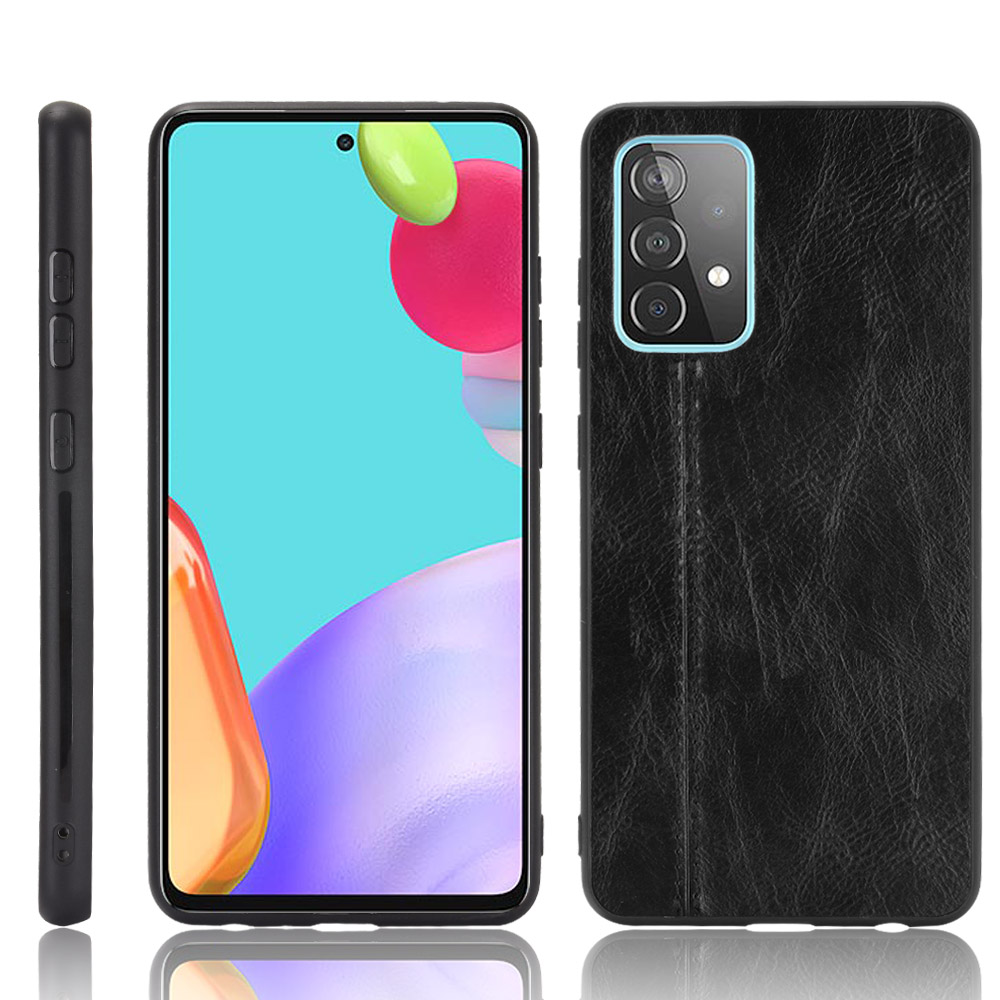 PU Leather + PC + TPU Гибридный Корпус Мобильного Телефона Для Samsung Galaxy A72 4G/5G - Черный, Galaxy A72 5G
PU Leather + PC + TPU Гибридный Корпус Мобильного Телефона Для Samsung Galaxy A72 4G/5G - Черный, Galaxy A72 5G