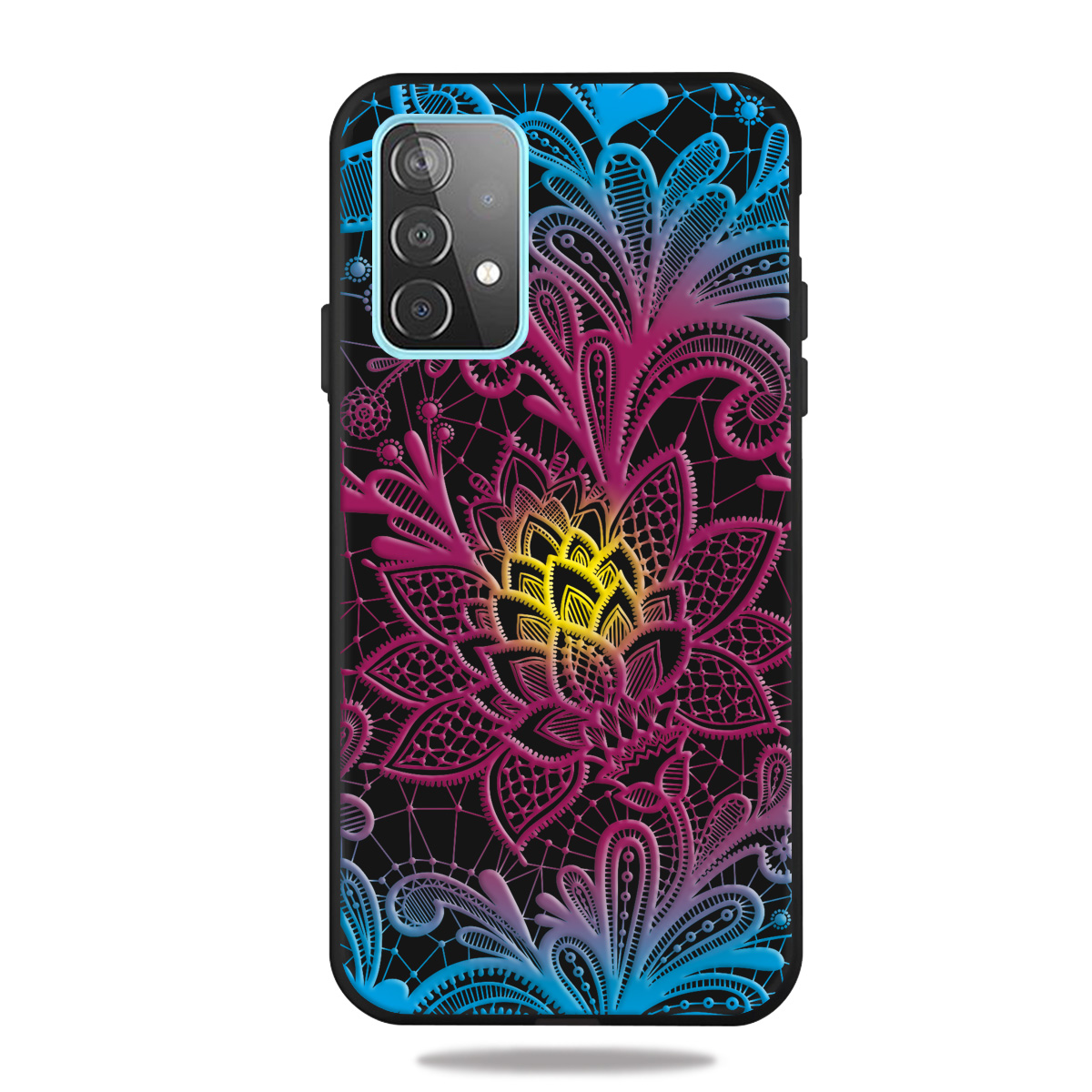 Back Matte Pattern Printing TPU Protective Phone Shell for Samsung Galaxy A72 5G - Lace Flower, Galaxy A72 5G
Back Matte Pattern Printing TPU Protective Phone Shell for Samsung Galaxy A72 5G - Lace Flower, Galaxy A72 5G