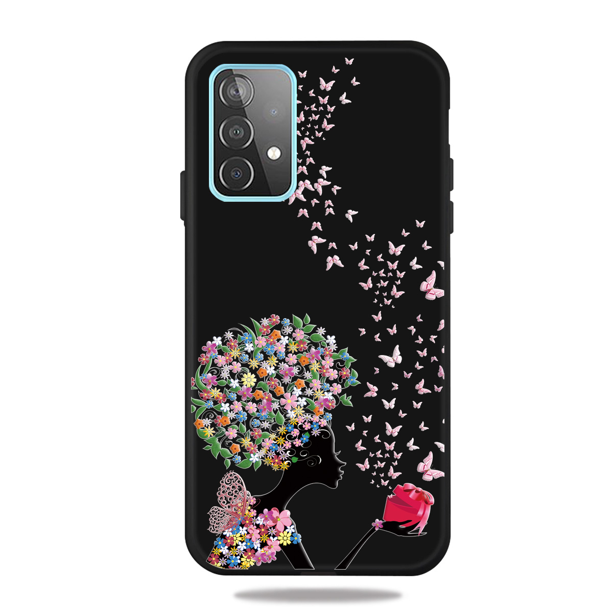 Задняя Матовая Печать TPU Protective Phone Shell Для Samsung Galaxy A72 5G - Цветочная Девушка и Бабочка, Galaxy A72 5G
Задняя Матовая Печать TPU Protective Phone Shell Для Samsung Galaxy A72 5G - Цветочная Девушка и Бабочка, Galaxy A72 5G