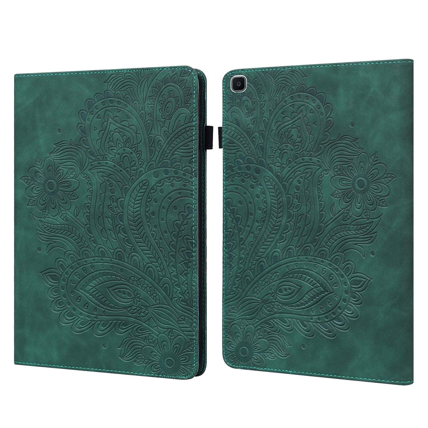 Peacock Flower Pattern Imprinting Leather Tablet Protective Shell with Strap for Samsung Galaxy Tab A 8.0 Wi-Fi (2019) SM-T290 - Green, Galaxy Tab A 8.0 (2019)
Peacock Flower Pattern Imprinting Leather Tablet Protective Shell with Strap for Samsung Galaxy Tab A 8.0 Wi-Fi (2019) SM-T290 - Green, Galaxy Tab A 8.0 (2019)
