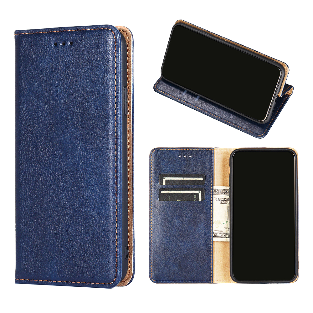 TPU + PU Leather Wallet Stand Auto-absorbed Smartphone Case for Samsung Galaxy A52 4G/5G / A52s 5G - Blue, Galaxy A52 5G
TPU + PU Leather Wallet Stand Auto-absorbed Smartphone Case for Samsung Galaxy A52 4G/5G / A52s 5G - Blue, Galaxy A52 5G