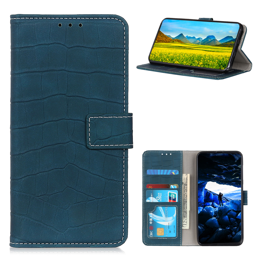 Wallet Stand Crocodile Texture Leather Protector Case for Samsung Galaxy A72 4G/5G - Green, Galaxy A72 5G
Wallet Stand Crocodile Texture Leather Protector Case for Samsung Galaxy A72 4G/5G - Green, Galaxy A72 5G