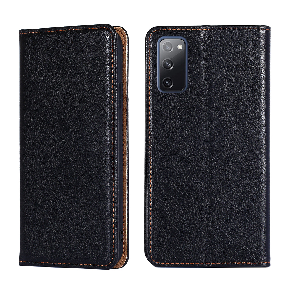 Plain Auto-Absorbed Leather Phone Wallet Stand Case for Samsung Galaxy S20 FE/S20 Fan Edition/S20 FE 5G/S20 Fan Edition 5G/S20 Lite - Black, Galaxy S20 Lite
Plain Auto-Absorbed Leather Phone Wallet Stand Case for Samsung Galaxy S20 FE/S20 Fan Edition/S20 FE 5G/S20 Fan Edition 5G/S20 Lite - Black, Galaxy S20 Lite