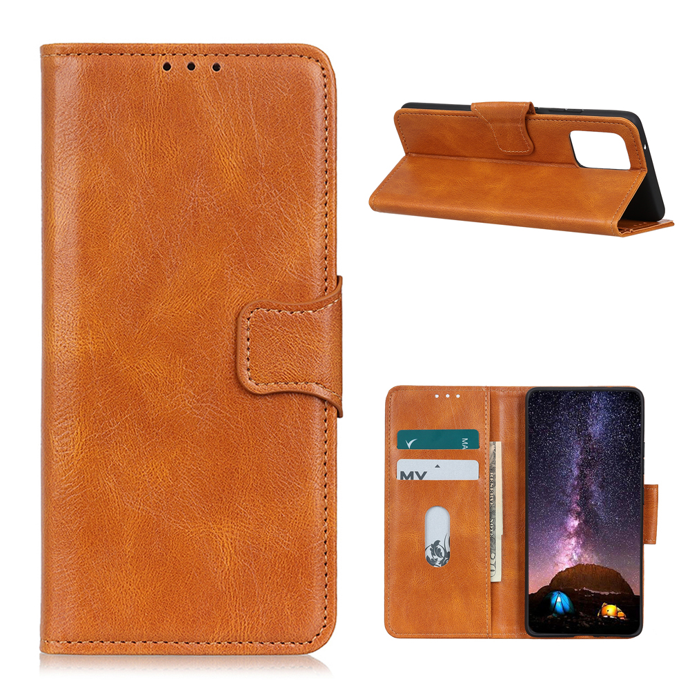 Crazy Horse PU Кожаный Кожаный Стенд Защитная Крышка Для Samsung Galaxy A02S (164,2x75,9x9,1 Мм) - Коричневый, Galaxy A02s (164.2x75.9x9.1mm)
Crazy Horse PU Кожаный Кожаный Стенд Защитная Крышка Для Samsung Galaxy A02S (164,2x75,9x9,1 Мм) - Коричневый, Galaxy A02s (164.2x75.9x9.1mm)