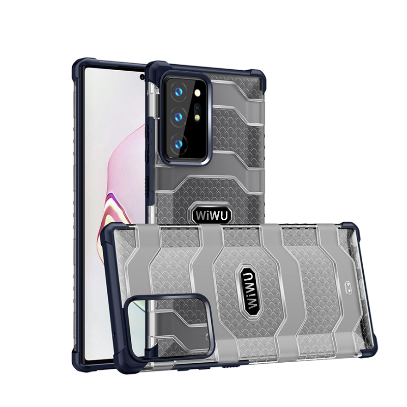 WIWU Anti-Drop Non-slip Hybrid Phone Protective Cover for Samsung Galaxy Note20 Ultra/Note20 Ultra 5G - Navy Blue, Galaxy Note20 Ultra
WIWU Anti-Drop Non-slip Hybrid Phone Protective Cover for Samsung Galaxy Note20 Ultra/Note20 Ultra 5G - Navy Blue, Galaxy Note20 Ultra
