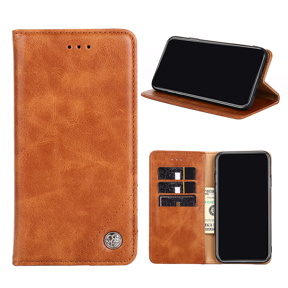 Wallet Stand Design Retro Style Leather Phone Cover Case for Samsung Galaxy A32 5G - Brown, Galaxy A32 5G
Wallet Stand Design Retro Style Leather Phone Cover Case for Samsung Galaxy A32 5G - Brown, Galaxy A32 5G