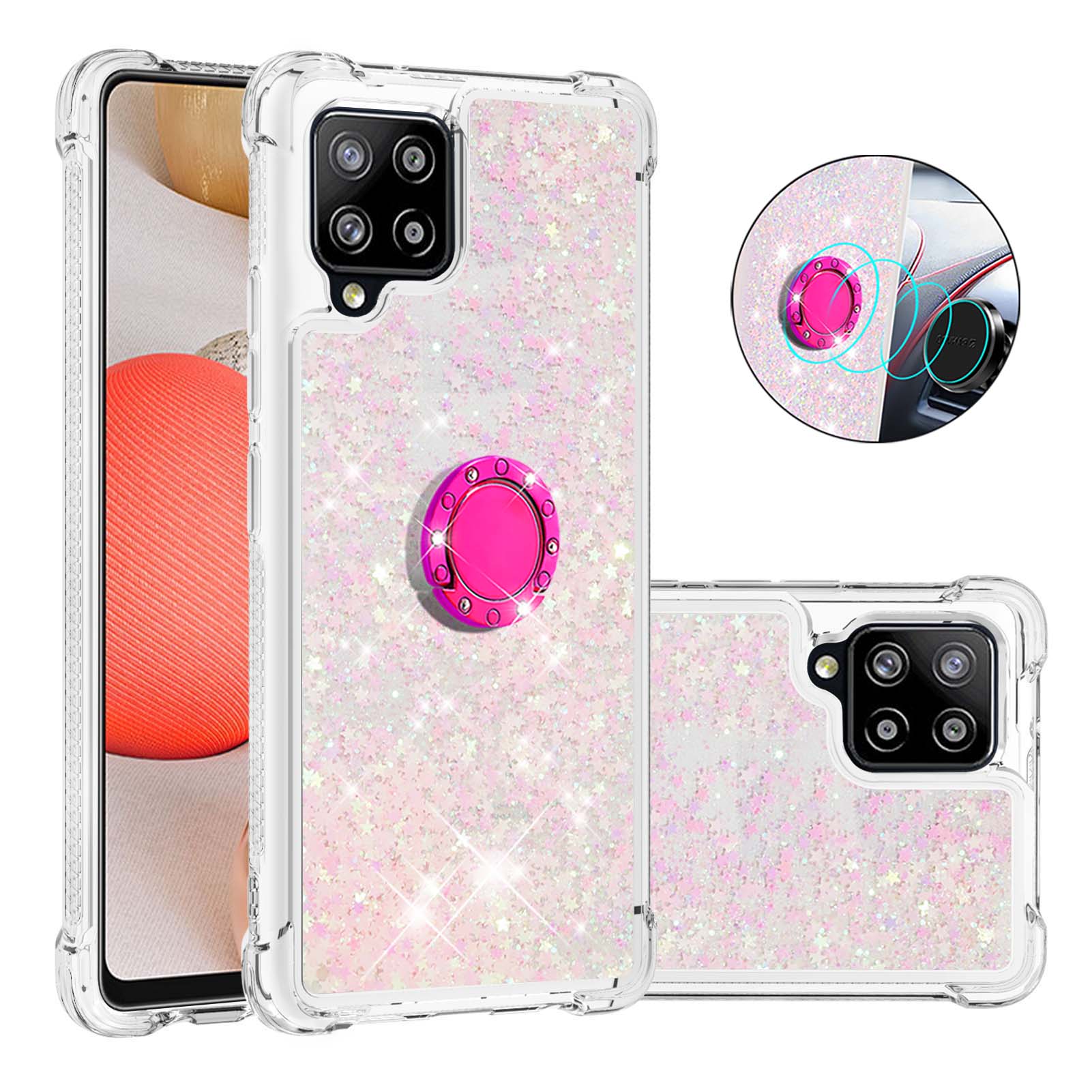 Спавные Quicksand Kickstand TPU Телефон Защитная Оболочка Для Samsung Galaxy A42 5G - Светло-розовый, Galaxy A42 5G
Спавные Quicksand Kickstand TPU Телефон Защитная Оболочка Для Samsung Galaxy A42 5G - Светло-розовый, Galaxy A42 5G