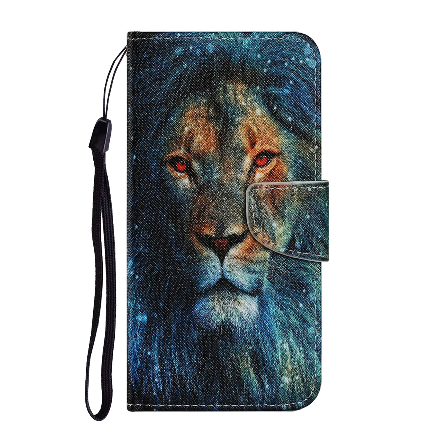 Pattern Printing TPU + PU Leather Wallet Stand Phone Case with Lanyard for Samsung Galaxy S21 4G/5G - Lion, Galaxy S21 5G
Pattern Printing TPU + PU Leather Wallet Stand Phone Case with Lanyard for Samsung Galaxy S21 4G/5G - Lion, Galaxy S21 5G