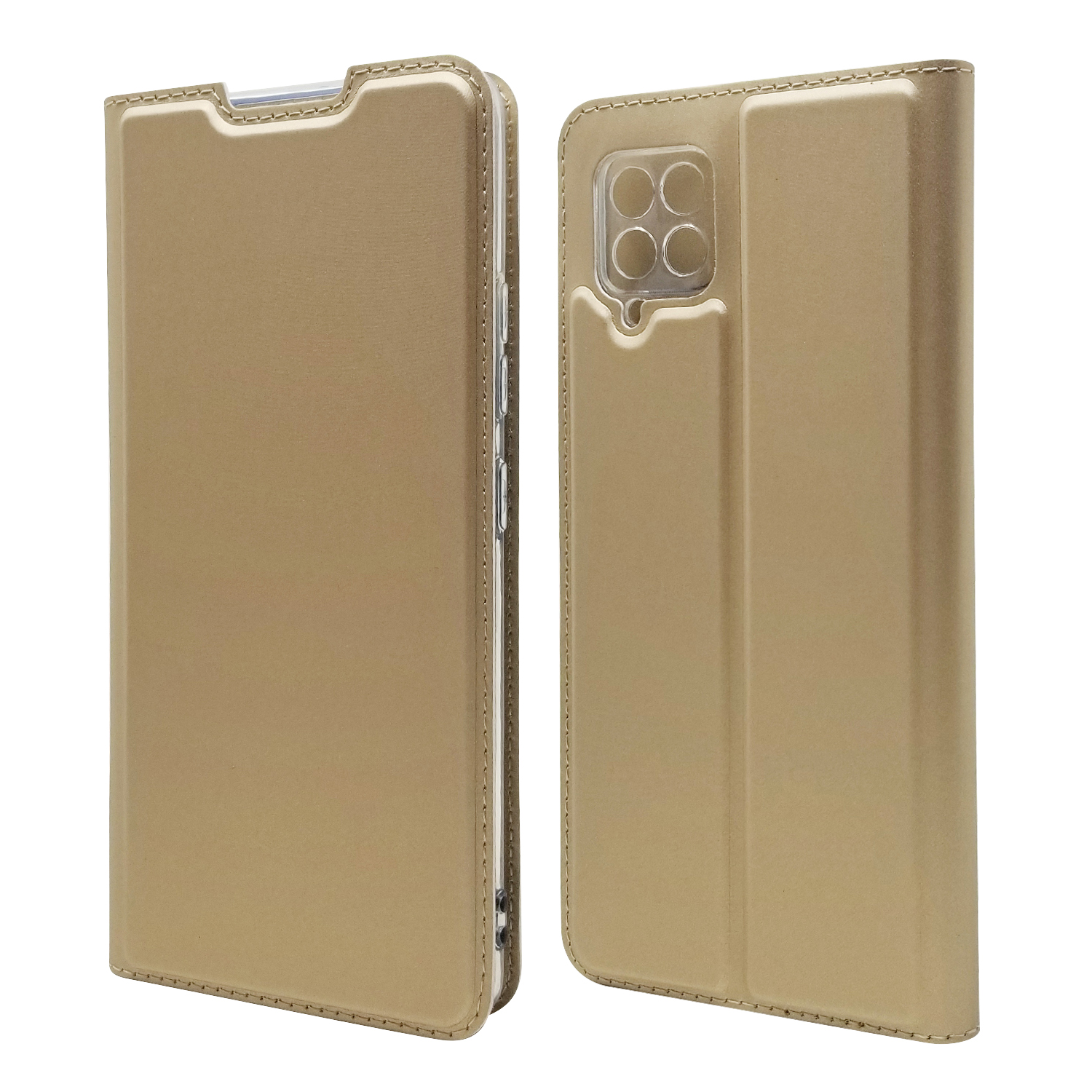 Magnetic Closure PU Leather Stand Cell Phone Case for Samsung Galaxy A42 5G - Gold, Galaxy A42 5G
Magnetic Closure PU Leather Stand Cell Phone Case for Samsung Galaxy A42 5G - Gold, Galaxy A42 5G