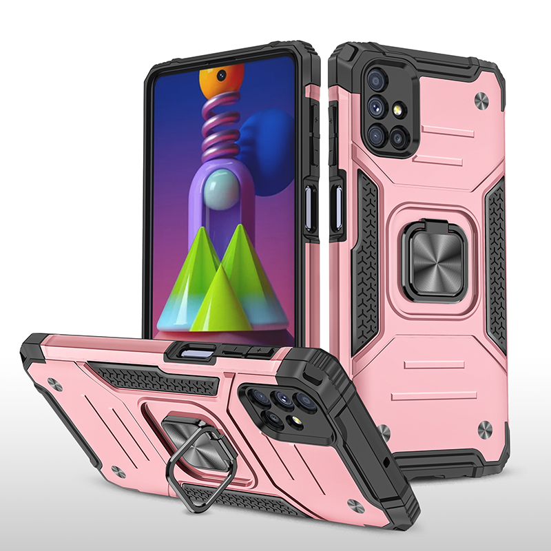 Кольцо Кикистана С Металлическим Листом Съемной Крышкой PC TPU Для Samsung Galaxy M51 (боковой Отпечаток Пальца) - Розовое Золото, Galaxy M51
Кольцо Кикистана С Металлическим Листом Съемной Крышкой PC TPU Для Samsung Galaxy M51 (боковой Отпечаток Пальца) - Розовое Золото, Galaxy M51