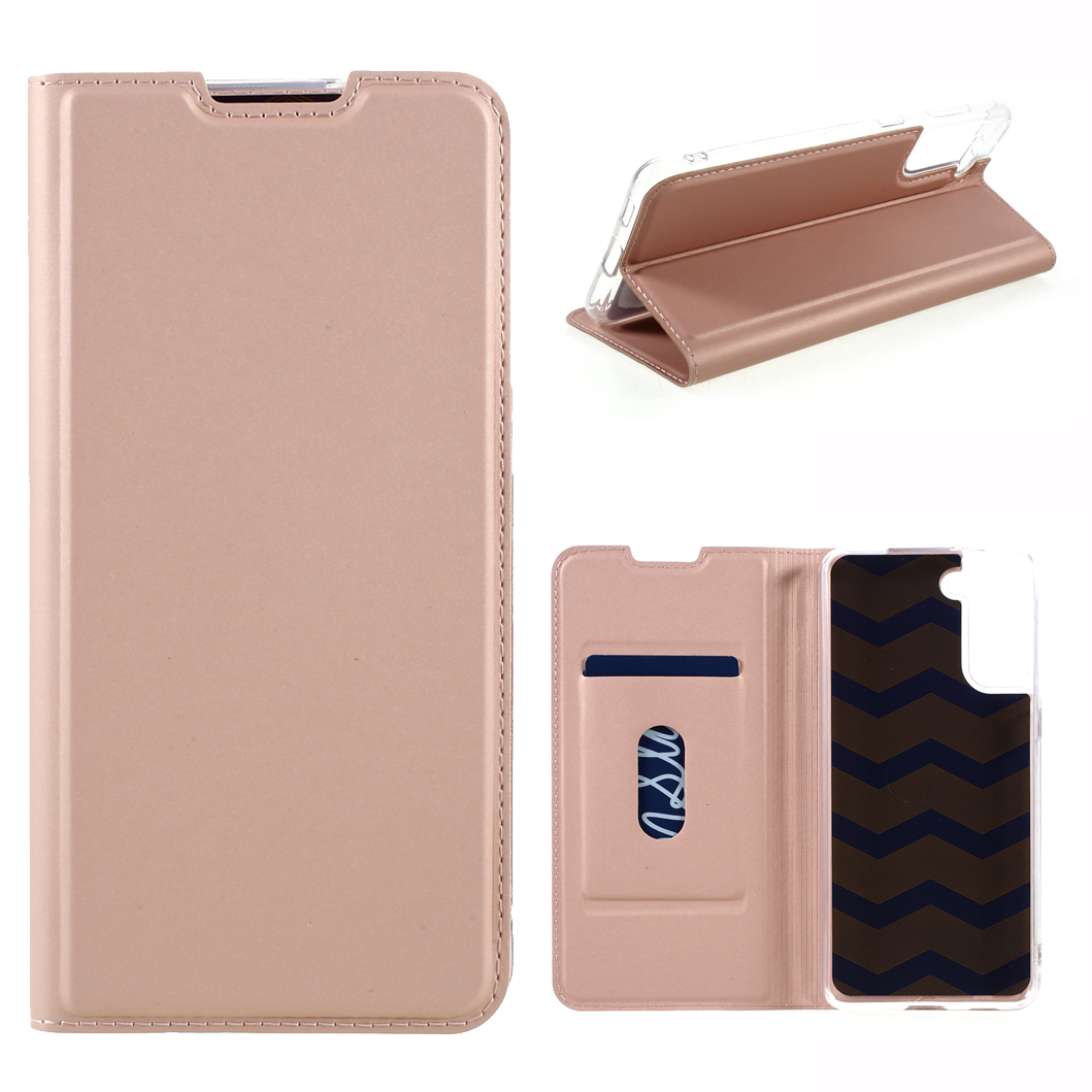 New Magnetic-Absorbed Design Leather Stand Case with Card Holder for Samsung Galaxy S21 5G - Rose Gold, Galaxy S21 5G
New Magnetic-Absorbed Design Leather Stand Case with Card Holder for Samsung Galaxy S21 5G - Rose Gold, Galaxy S21 5G
