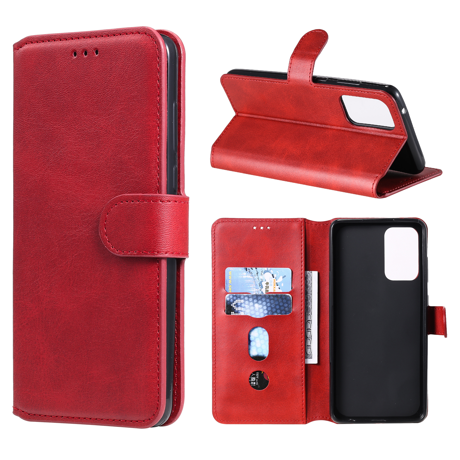 Классическая Подставка Кошелька Flip Leather Phone Case Для Samsung Galaxy A72 5G / A72 4G - Красный, Galaxy A72 5G
Классическая Подставка Кошелька Flip Leather Phone Case Для Samsung Galaxy A72 5G / A72 4G - Красный, Galaxy A72 5G
