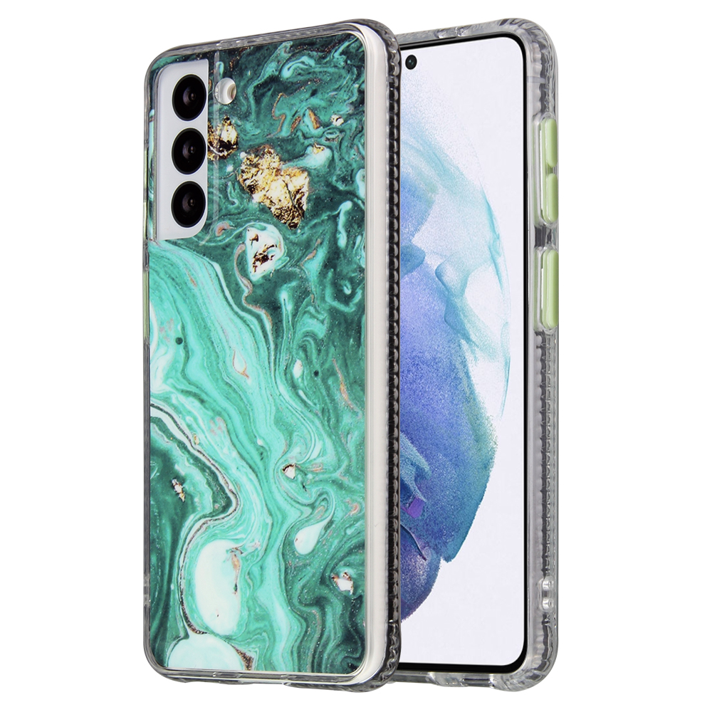 Цветной Глазурь Мраморной Узор ПК Назад + ТПУ Чехол Для Samsung Galaxy S21 + 5G - Зеленый, Samsung Galaxy S21+
Цветной Глазурь Мраморной Узор ПК Назад + ТПУ Чехол Для Samsung Galaxy S21 + 5G - Зеленый, Samsung Galaxy S21+