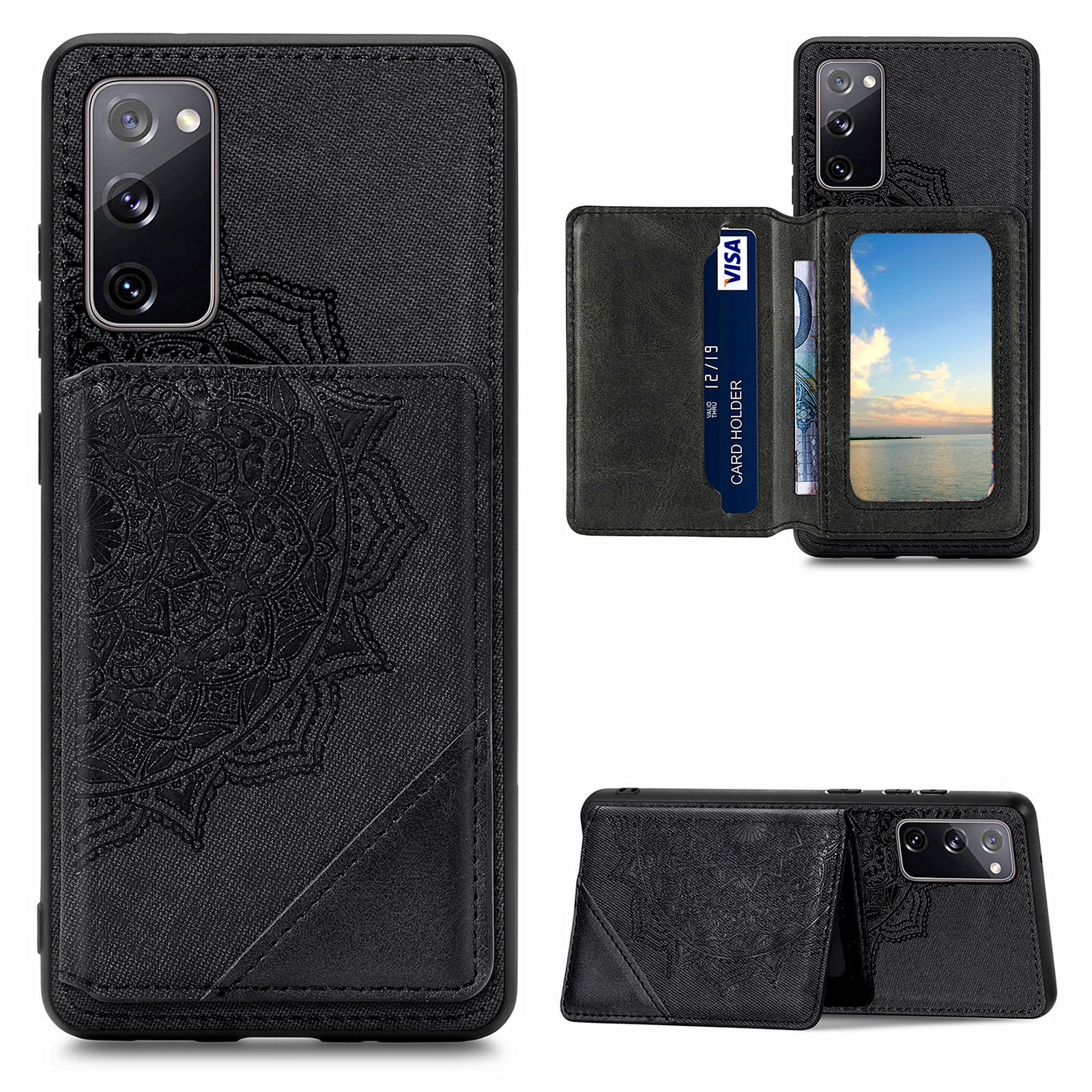 Мандала Цветочный Рисунок PU Кожа+tpu Flip Wallet Cash Для Samsung Galaxy S20 Fe/s20 Fan Edition/S20 fe 5G/S20 Fan Edition 5G - Черный, Galaxy S20 FE 2022
Мандала Цветочный Рисунок PU Кожа+tpu Flip Wallet Cash Для Samsung Galaxy S20 Fe/s20 Fan Edition/S20 fe 5G/S20 Fan Edition 5G - Черный, Galaxy S20 FE 2022