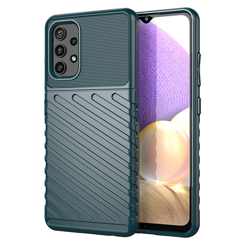 Thunder Series Twill Texture Thickened TPU Protective Cover Case for Samsung Galaxy A32 4G (EU Version) - Green, Samsung Galaxy A32 4G (EU Version)
Thunder Series Twill Texture Thickened TPU Protective Cover Case for Samsung Galaxy A32 4G (EU Version) - Green, Samsung Galaxy A32 4G (EU Version)