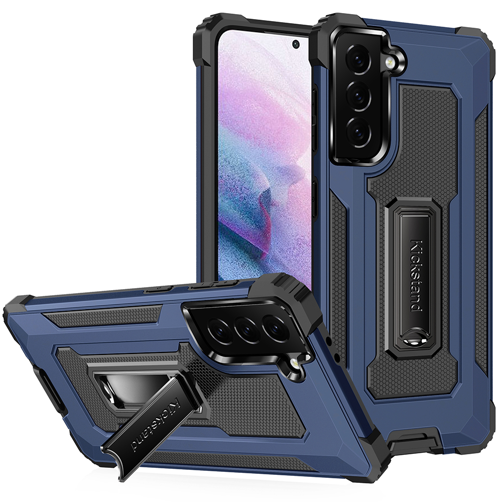 Jazz Series Full Protection Drop-Resistant Hybrid Phone Cover Case for Samsung Galaxy S21 5G - Blue, Galaxy S21 5G
Jazz Series Full Protection Drop-Resistant Hybrid Phone Cover Case for Samsung Galaxy S21 5G - Blue, Galaxy S21 5G