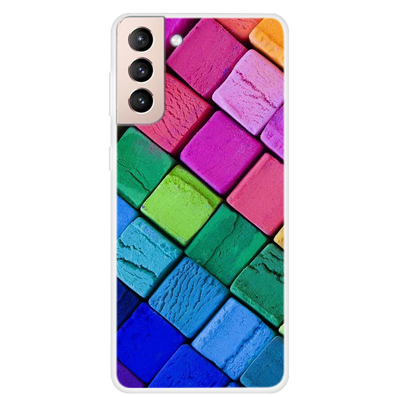 Pattern Printing Flexible Anti-Drop TPU Phone Cover Case for Samsung Galaxy S21 4G/5G - Colorized Squares, Galaxy S21 5G
Pattern Printing Flexible Anti-Drop TPU Phone Cover Case for Samsung Galaxy S21 4G/5G - Colorized Squares, Galaxy S21 5G
