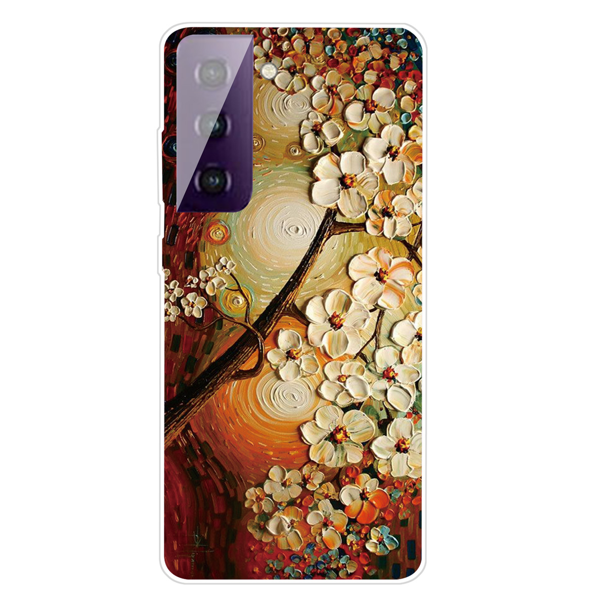 Pattern Printing Flexible TPU Phone Back Case for Samsung Galaxy S21 Plus 5G - Small Flower, Samsung Galaxy S21+
Pattern Printing Flexible TPU Phone Back Case for Samsung Galaxy S21 Plus 5G - Small Flower, Samsung Galaxy S21+