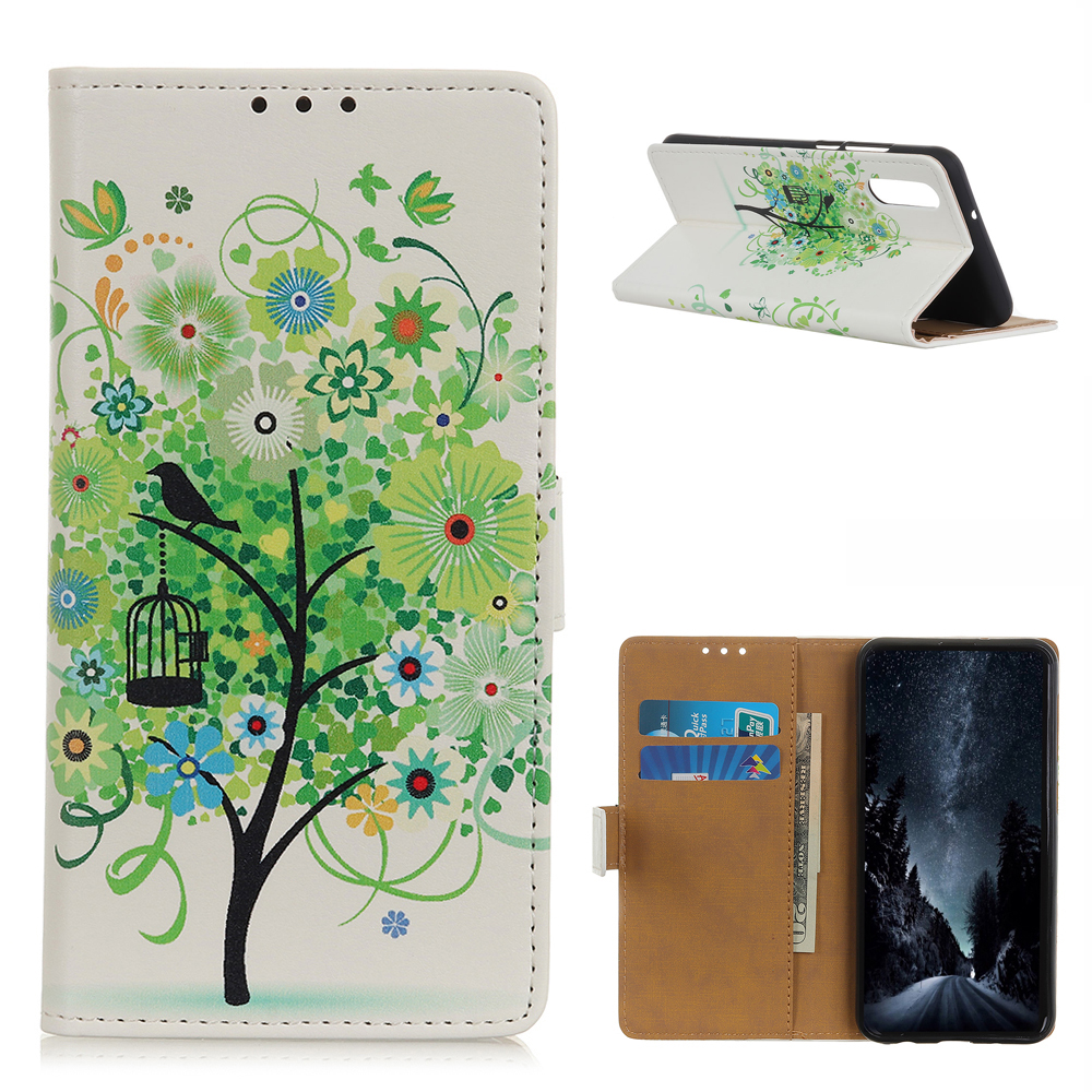 Wallet Stand Design Pattern Printing Leather Protector for Samsung Galaxy A02/M02 Case - Green Tree, Galaxy A02
Wallet Stand Design Pattern Printing Leather Protector for Samsung Galaxy A02/M02 Case - Green Tree, Galaxy A02