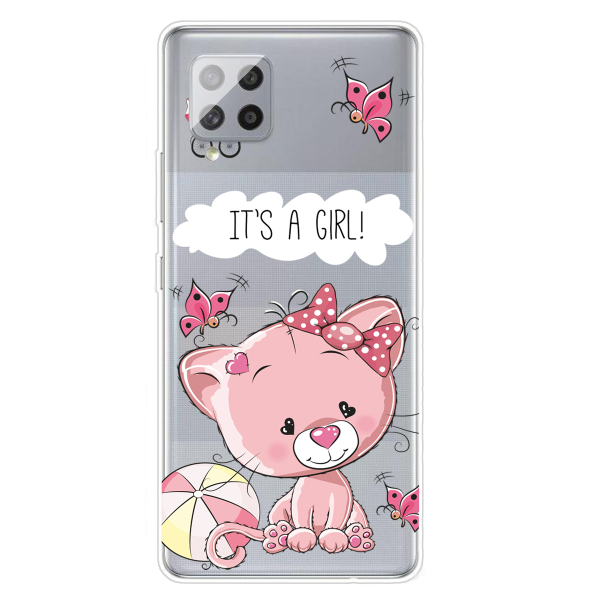 Drop Resistant Pattern Printing Flexible TPU Phone Case for Samsung Galaxy F62/M62 - Pink Cat, Samsung Galaxy F62
Drop Resistant Pattern Printing Flexible TPU Phone Case for Samsung Galaxy F62/M62 - Pink Cat, Samsung Galaxy F62