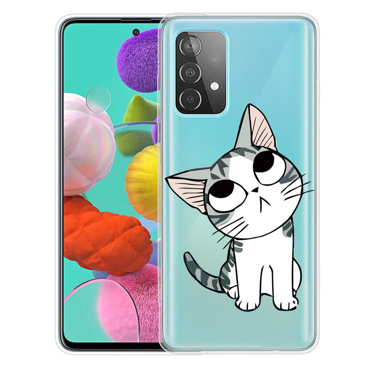 Мягкий TPU Телефон Защитный Чехол С Узором IMD Для Samsung Galaxy A32 4G - Кот, Galaxy A32 4G (EU Version)
Мягкий TPU Телефон Защитный Чехол С Узором IMD Для Samsung Galaxy A32 4G - Кот, Galaxy A32 4G (EU Version)
