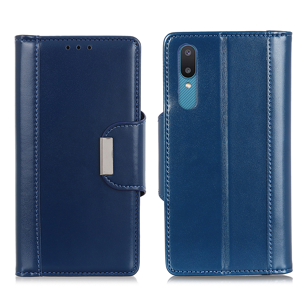 PU Кожаный Кошелек Стенд Защита Корпуса Корпуса Для Samsung Galaxy M02 / A02 - Синий, Galaxy M02
PU Кожаный Кошелек Стенд Защита Корпуса Корпуса Для Samsung Galaxy M02 / A02 - Синий, Galaxy M02
