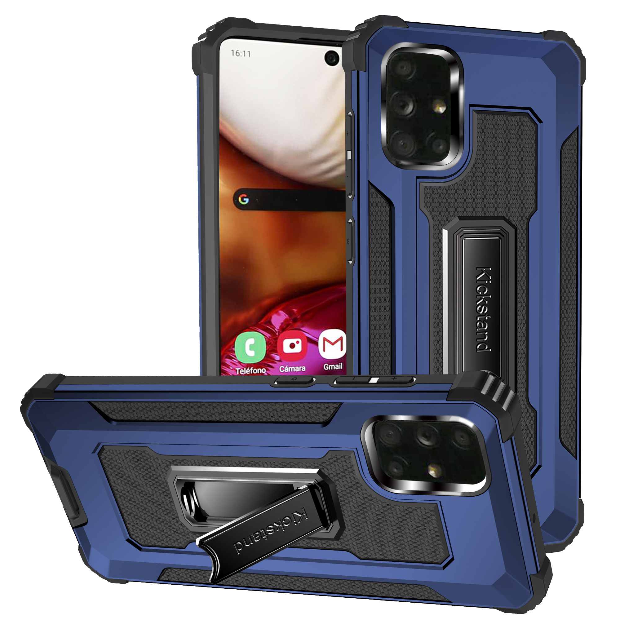 Jazz Series Anti-Down Полная Защита Сотового Телефона Гибридный Чехол Для Samsung Galaxy A71 4G SM-A715 - Синий, Galaxy A71 4G
Jazz Series Anti-Down Полная Защита Сотового Телефона Гибридный Чехол Для Samsung Galaxy A71 4G SM-A715 - Синий, Galaxy A71 4G