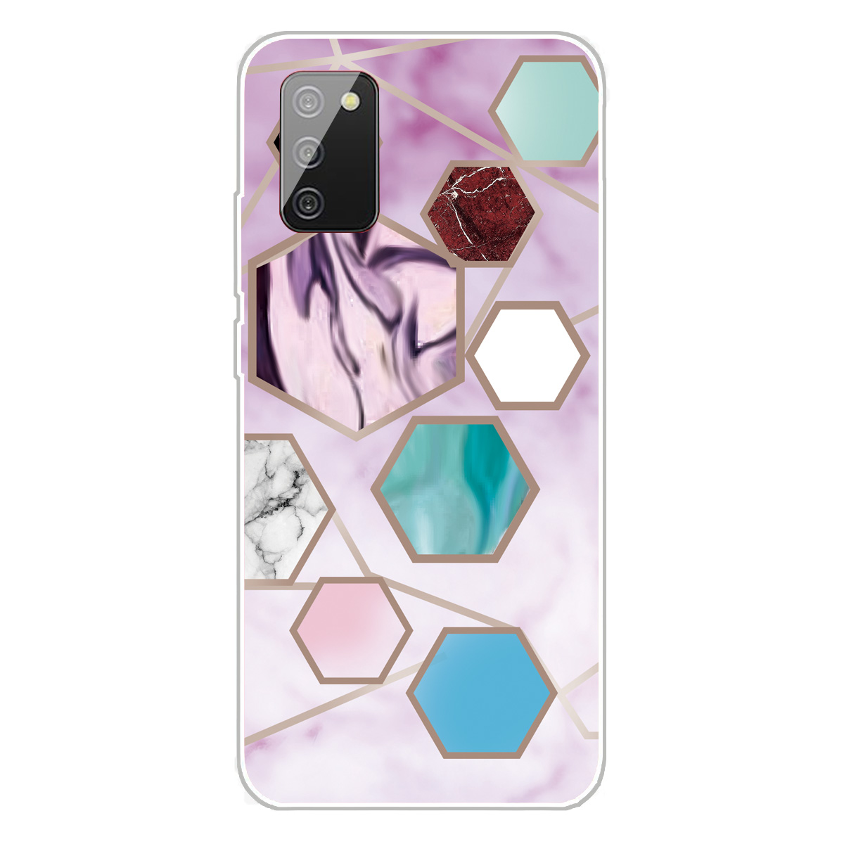 Marble Pattern Shock-proof TPU Phone Back Case Cover for Samsung Galaxy A02s (166.5x75.9x9.2mm) - Style R, Galaxy A02s (166.5x75.9x9.2mm)
Marble Pattern Shock-proof TPU Phone Back Case Cover for Samsung Galaxy A02s (166.5x75.9x9.2mm) - Style R, Galaxy A02s (166.5x75.9x9.2mm)