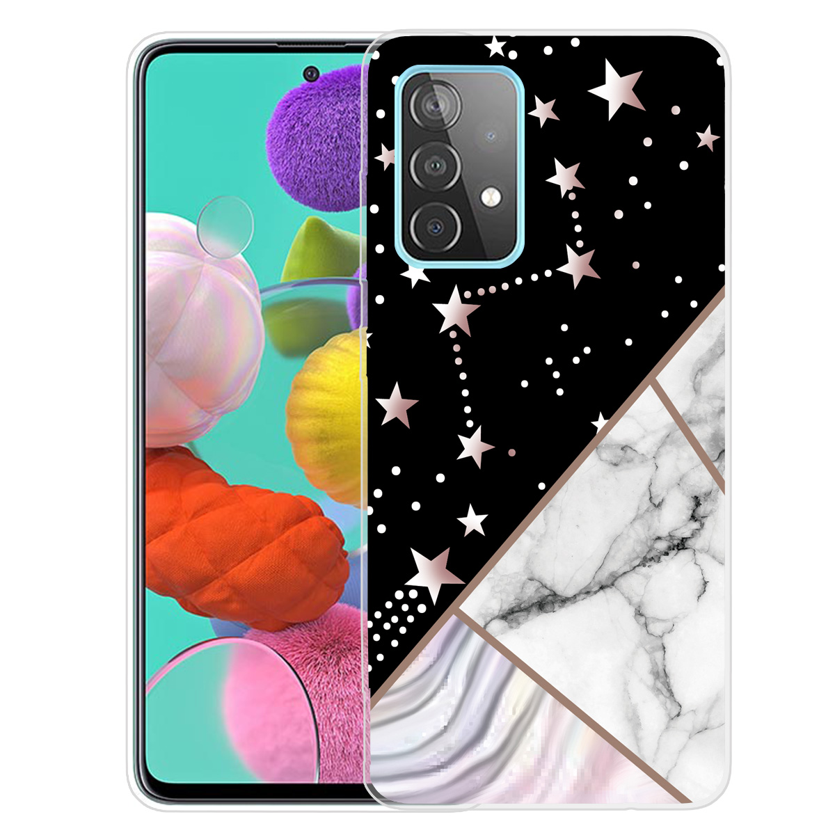 Marble Pattern Drop-proof TPU Phone Case for Samsung Galaxy A52 5G / 4G - Style M, Galaxy A52 5G
Marble Pattern Drop-proof TPU Phone Case for Samsung Galaxy A52 5G / 4G - Style M, Galaxy A52 5G