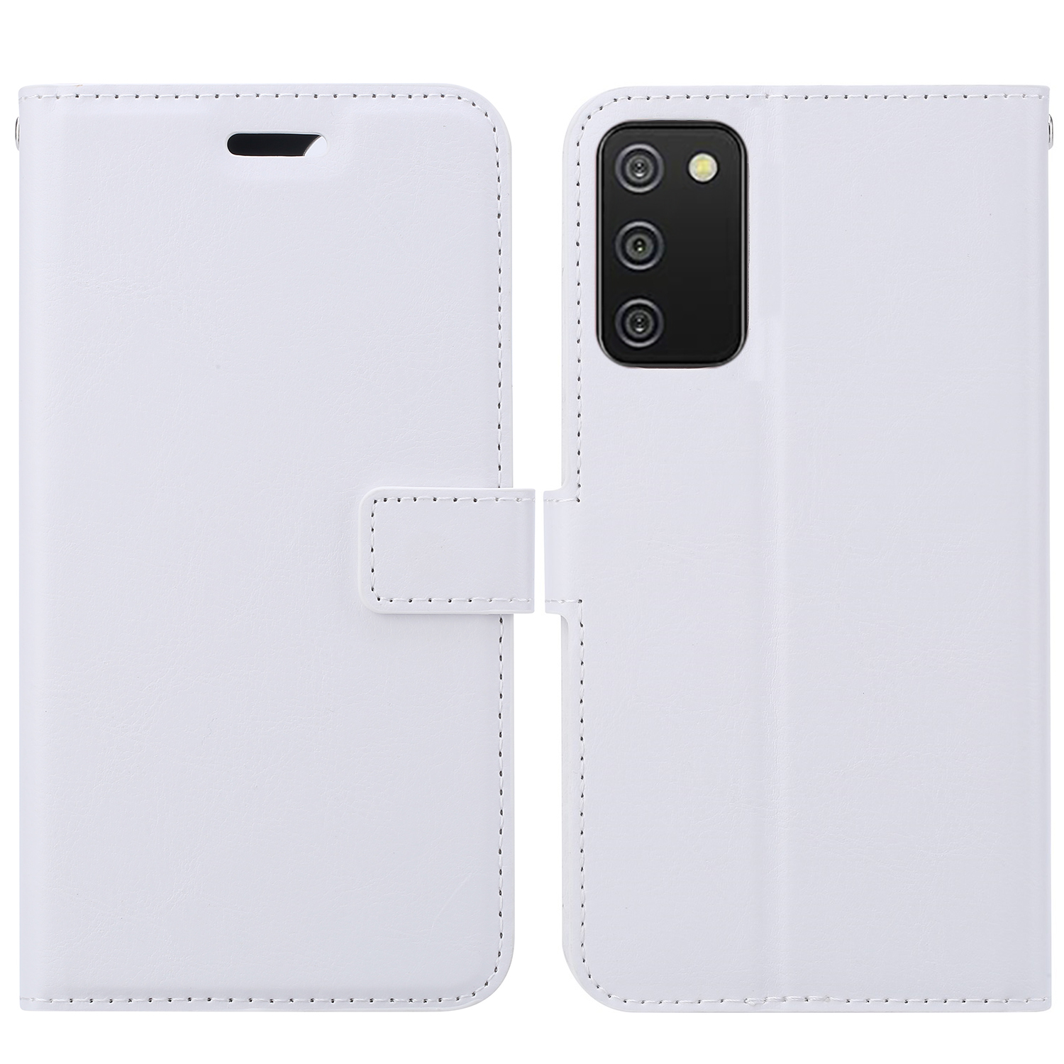 Кожаный Кожаный Кожаный Кожаный Кожа Для Samsung Galaxy A02S (164,2x75,9x9,1 Мм) Защитный Чехол - Белый, Galaxy A02s (164.2x75.9x9.1mm)
Кожаный Кожаный Кожаный Кожаный Кожа Для Samsung Galaxy A02S (164,2x75,9x9,1 Мм) Защитный Чехол - Белый, Galaxy A02s (164.2x75.9x9.1mm)