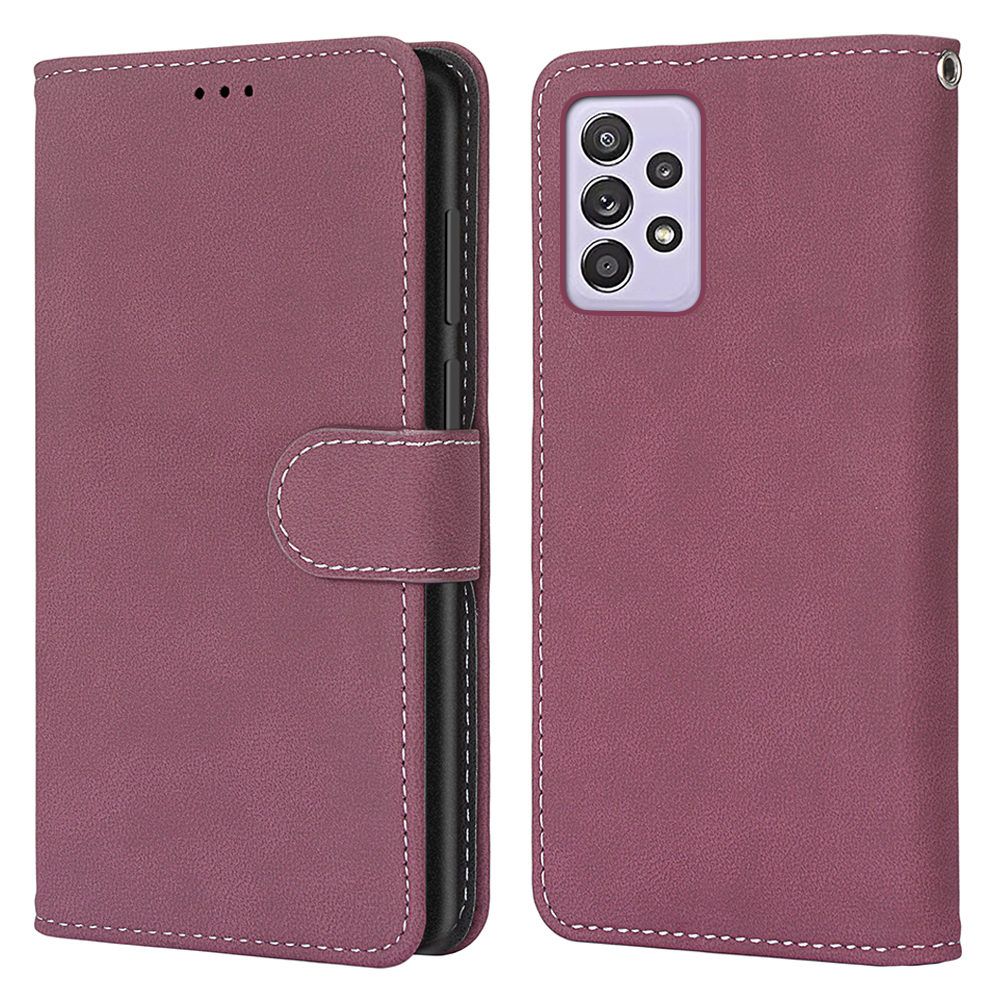 Ретро Матовый Кожаный Чехол Для Samsung Galaxy A52 4G / 5G Cover Cover Colect - Красное Вино, Galaxy A52 5G
Ретро Матовый Кожаный Чехол Для Samsung Galaxy A52 4G / 5G Cover Cover Colect - Красное Вино, Galaxy A52 5G