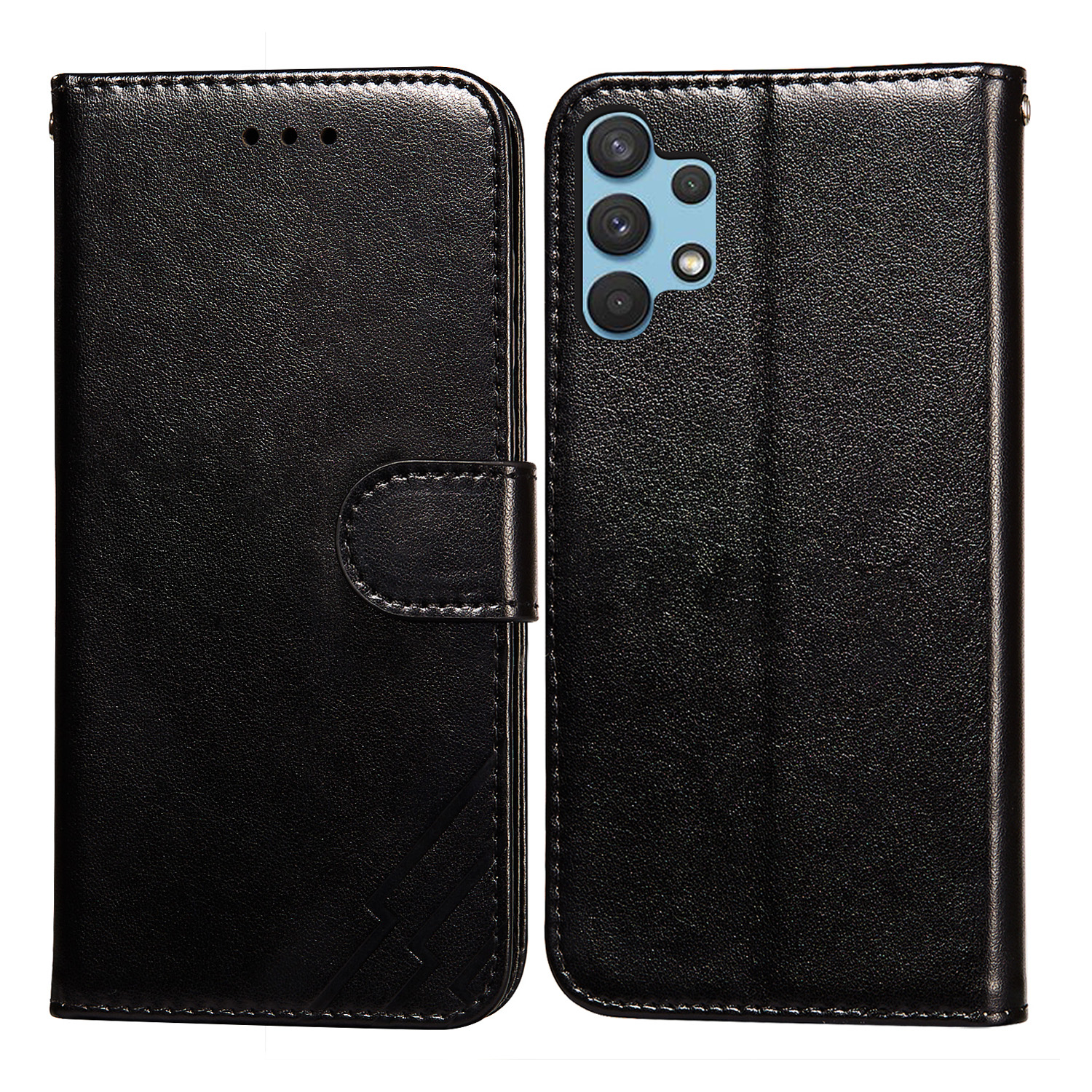 Imprint Design Leather Wallet Stand Phone Cover Case for Samsung Galaxy A32 4G (EU Version) - Black, Samsung Galaxy A32 4G (EU Version)
Imprint Design Leather Wallet Stand Phone Cover Case for Samsung Galaxy A32 4G (EU Version) - Black, Samsung Galaxy A32 4G (EU Version)