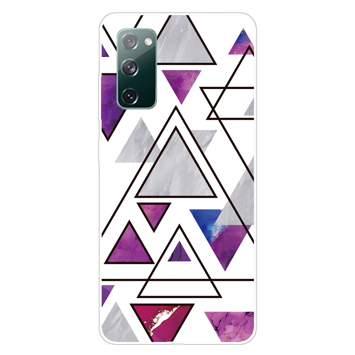 Triangle Marble Pattern Soft TPU Shockproof Phone Back Cover Case for Samsung Galaxy S20 FE/S20 FE 5G/S20 Lite/S20 FE 2022 - Style D, Galaxy S20 FE 2022
Triangle Marble Pattern Soft TPU Shockproof Phone Back Cover Case for Samsung Galaxy S20 FE/S20 FE 5G/S20 Lite/S20 FE 2022 - Style D, Galaxy S20 FE 2022