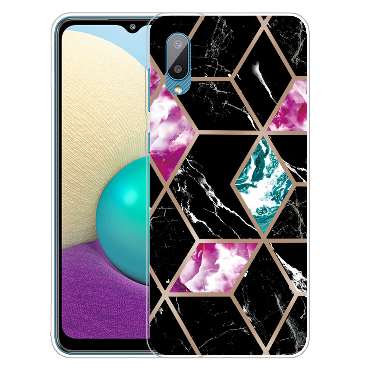 Soft TPU Ударопрочный Мраморный Узор Телефон Задний Чехол Для Samsung Galaxy M02 / Galaxy A02. - Стиль P., Galaxy M02
Soft TPU Ударопрочный Мраморный Узор Телефон Задний Чехол Для Samsung Galaxy M02 / Galaxy A02. - Стиль P., Galaxy M02