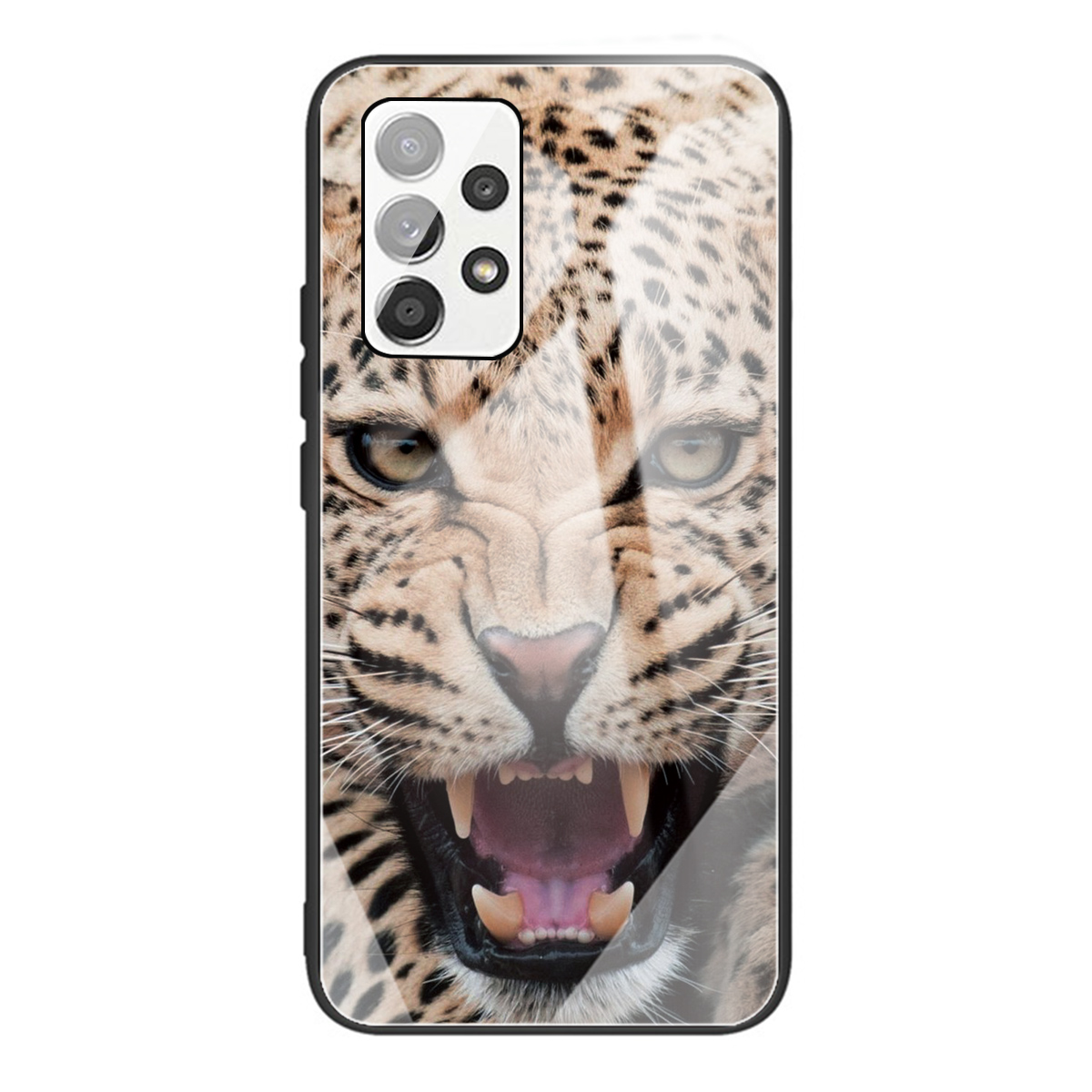 Pattern Printing Tempered Glass + TPU Hybrid Phone Case Cover for Samsung Galaxy A72 4G/5G - Tiger, Galaxy A72 5G
Pattern Printing Tempered Glass + TPU Hybrid Phone Case Cover for Samsung Galaxy A72 4G/5G - Tiger, Galaxy A72 5G