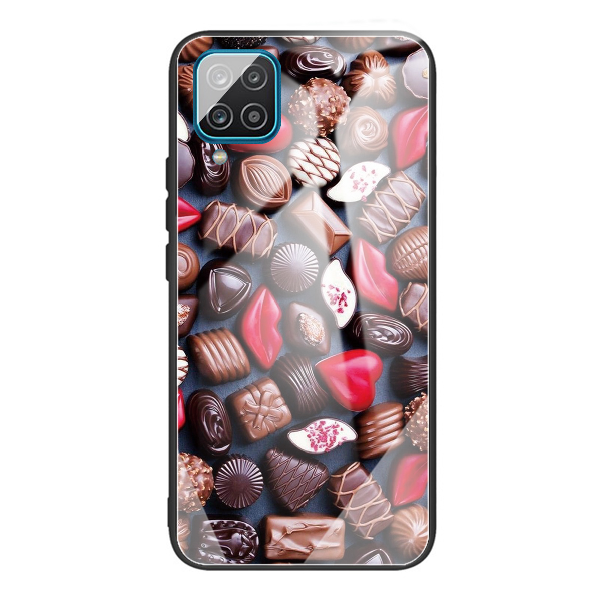 Tempered Glass + TPU Pattern Printing Design Hybrid Phone Cover Case for Samsung Galaxy A42 5G - Chocolate, Galaxy A42 5G
Tempered Glass + TPU Pattern Printing Design Hybrid Phone Cover Case for Samsung Galaxy A42 5G - Chocolate, Galaxy A42 5G