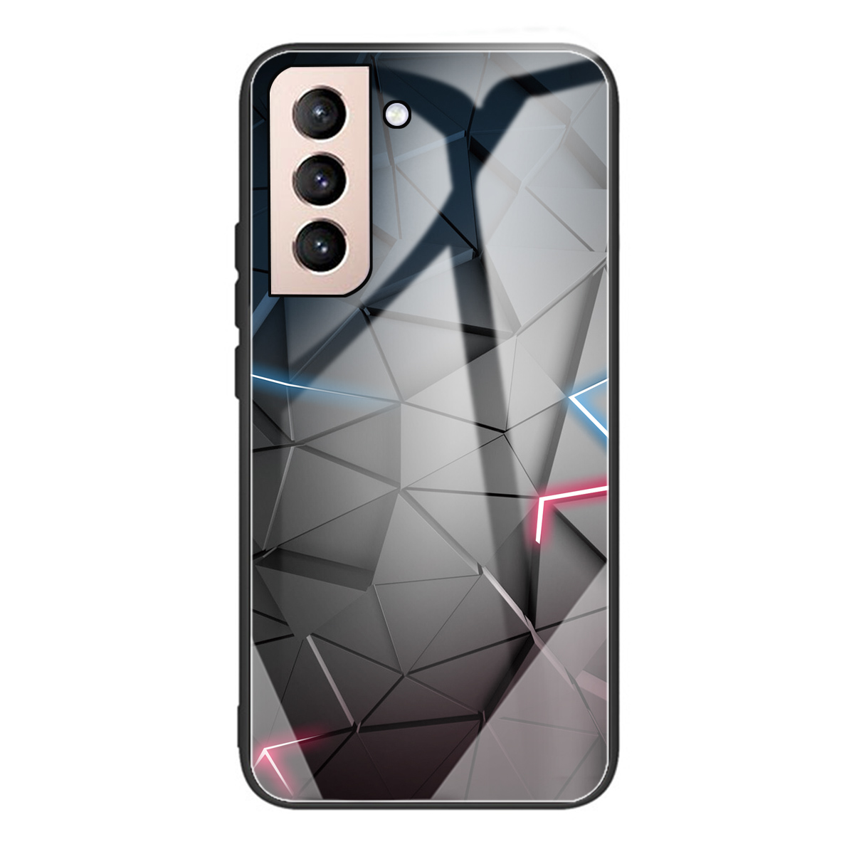 Pattern Printing Design Tempered Glass Back Panel with TPU Frame Hybrid Phone Case Cover for Samsung Galaxy S21 5G - Geometry, Galaxy S21 5G
Pattern Printing Design Tempered Glass Back Panel with TPU Frame Hybrid Phone Case Cover for Samsung Galaxy S21 5G - Geometry, Galaxy S21 5G