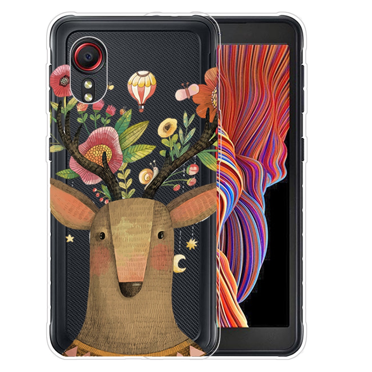 Шаблон Печати TPU Cover Cover Case Для Samsung Galaxy XCover 5 - Цветок И Олень, Samsung Galaxy Xcover 5
Шаблон Печати TPU Cover Cover Case Для Samsung Galaxy XCover 5 - Цветок И Олень, Samsung Galaxy Xcover 5